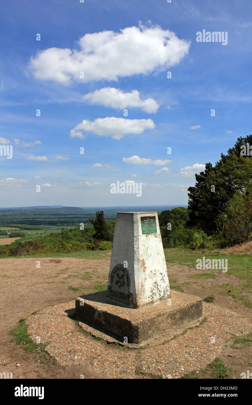 Trig point gibbet hill hindhead hires stock photography and images Alamy