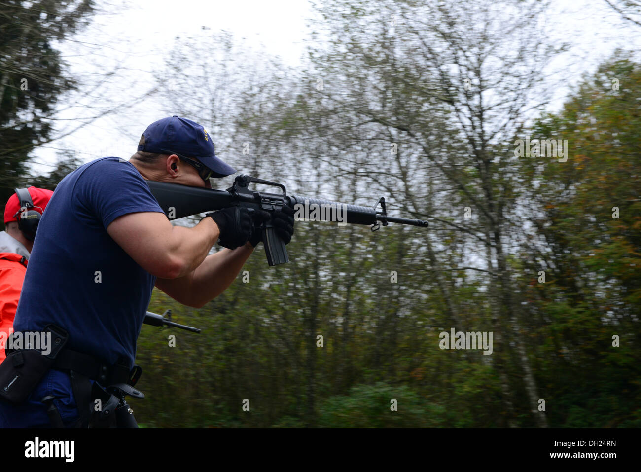 Petty Officer 3rd Class Brian Kelly, a maritime enforcement specialists