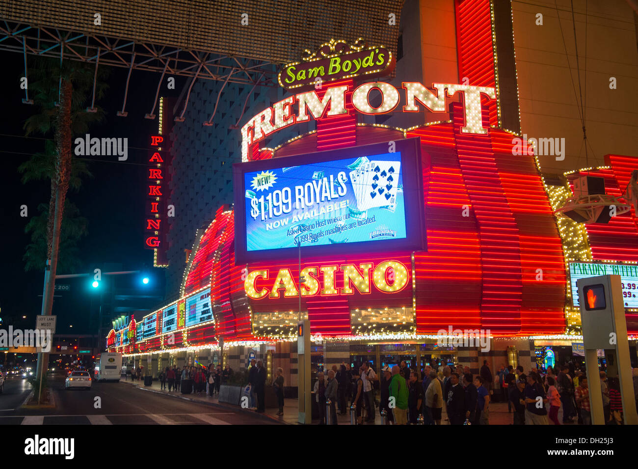 The Fremont Street Experience in Las Vegas Stock Photo Alamy