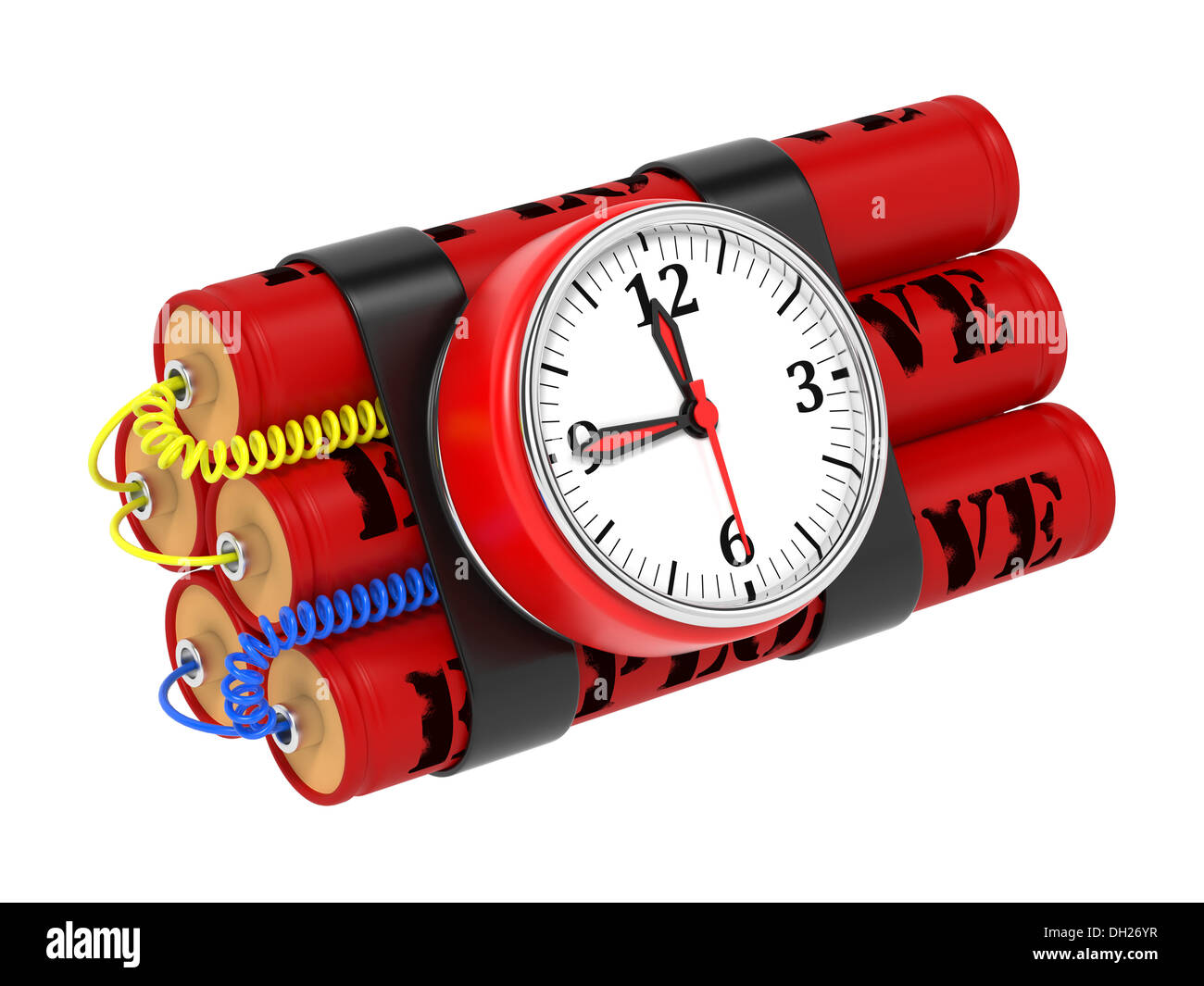 Detonator clock timer hi-res stock photography and images - Alamy