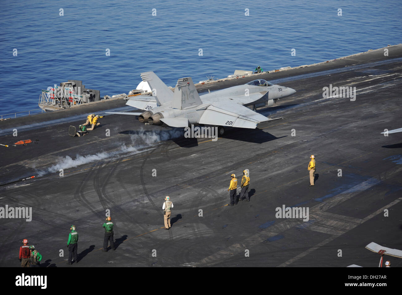 MEDITERRANEAN SEA (Oct. 25, 2013) An F/A-18E Super Hornet assigned to ...