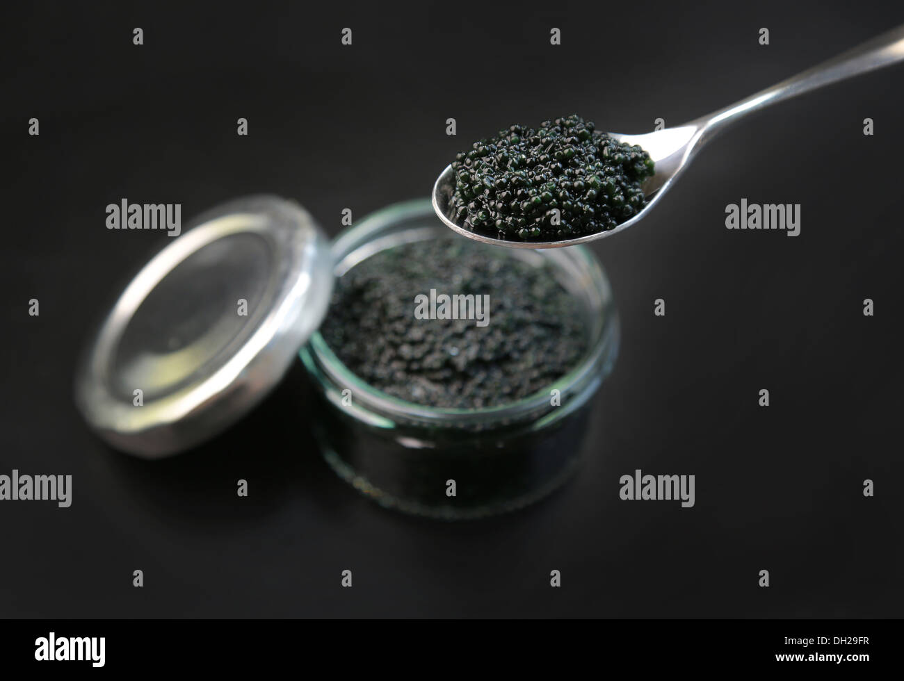 Lumpfish caviar Stock Photo