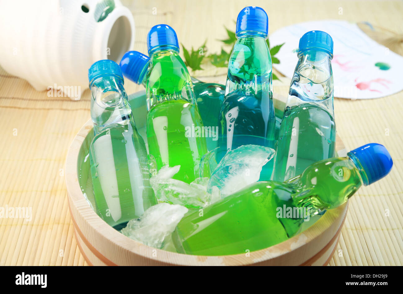 Ramune (Carbonated soft drink Stock Photo Alamy