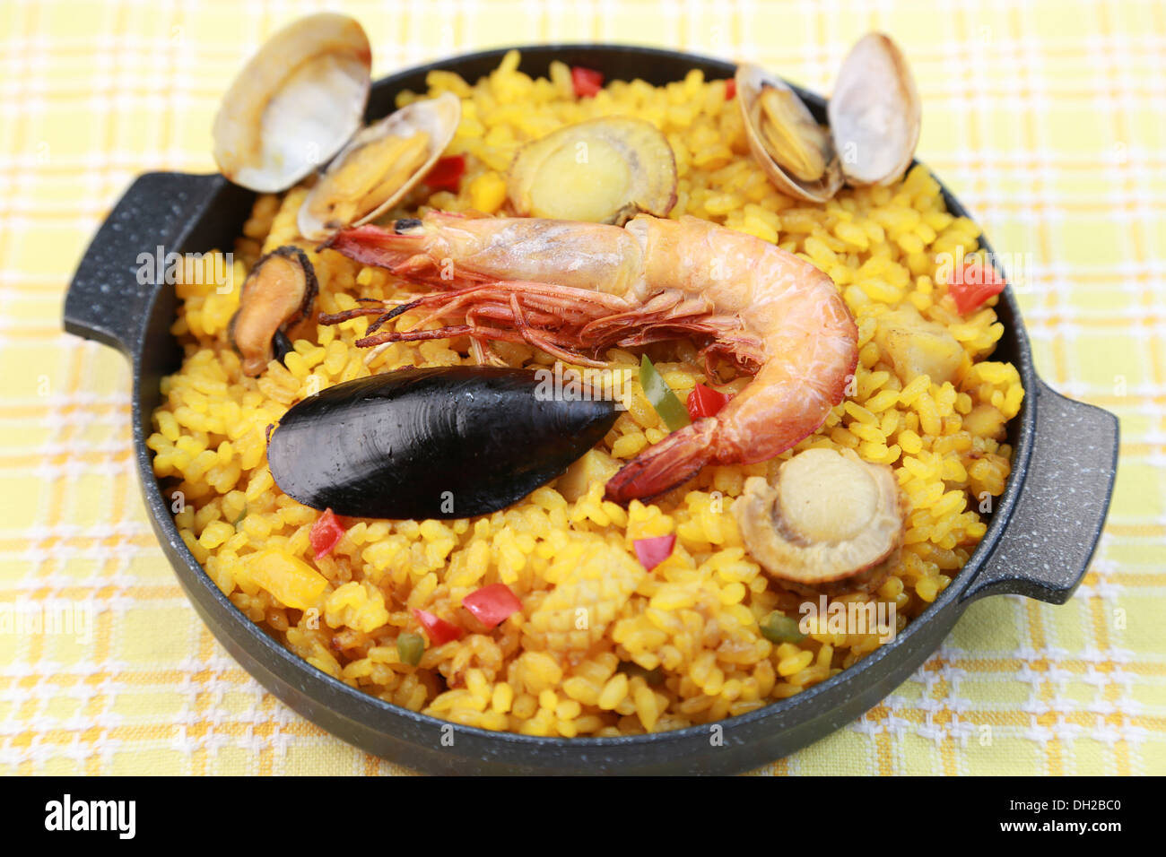 Paella Stock Photo