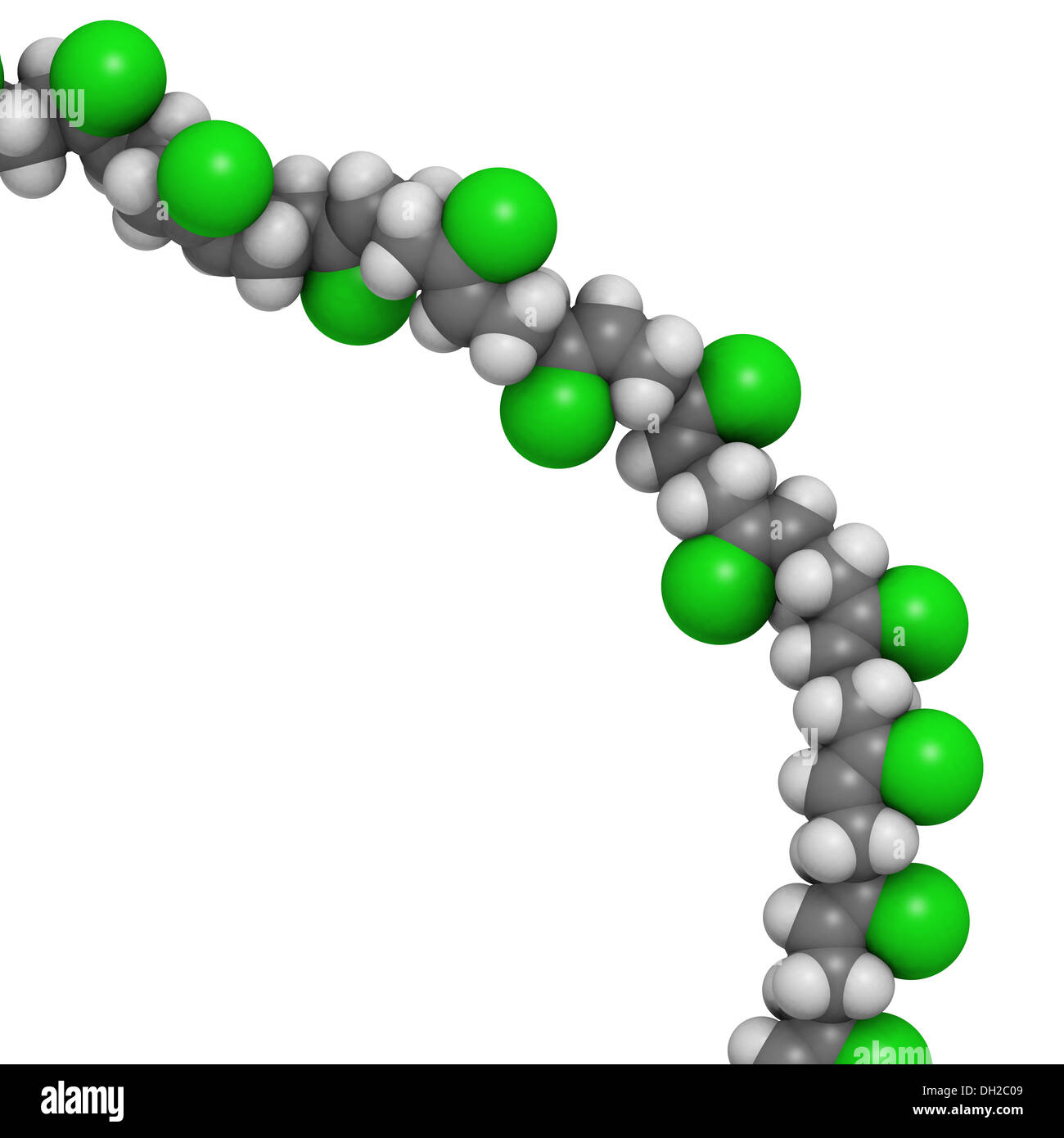 Neoprene (polychloroprene) synthetic rubber, chemical structure