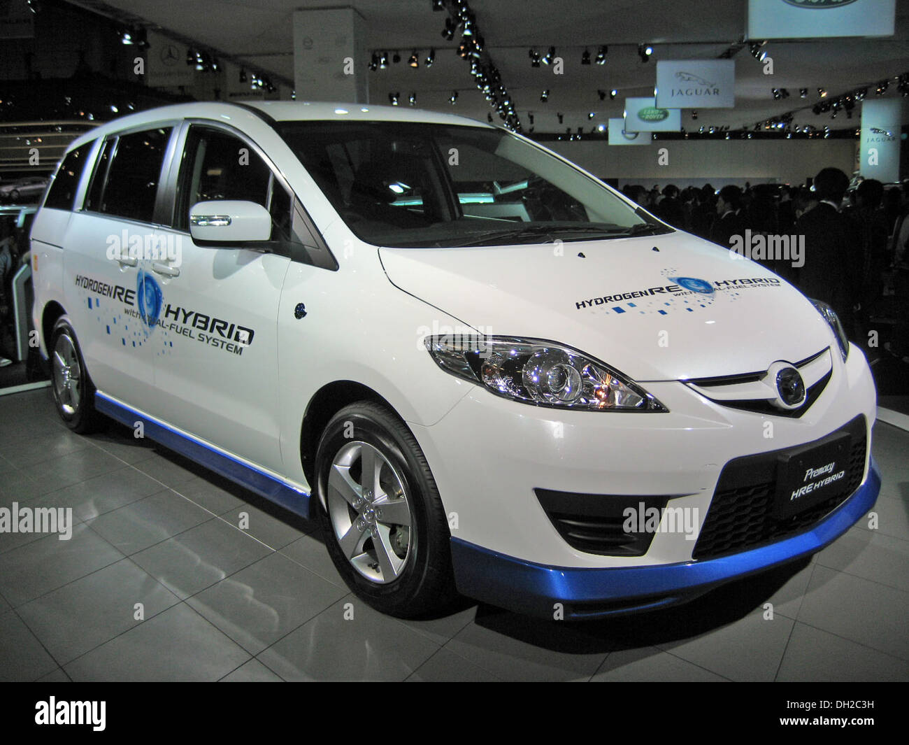 Mazda Premacy HRE Hybrid Stock Photo