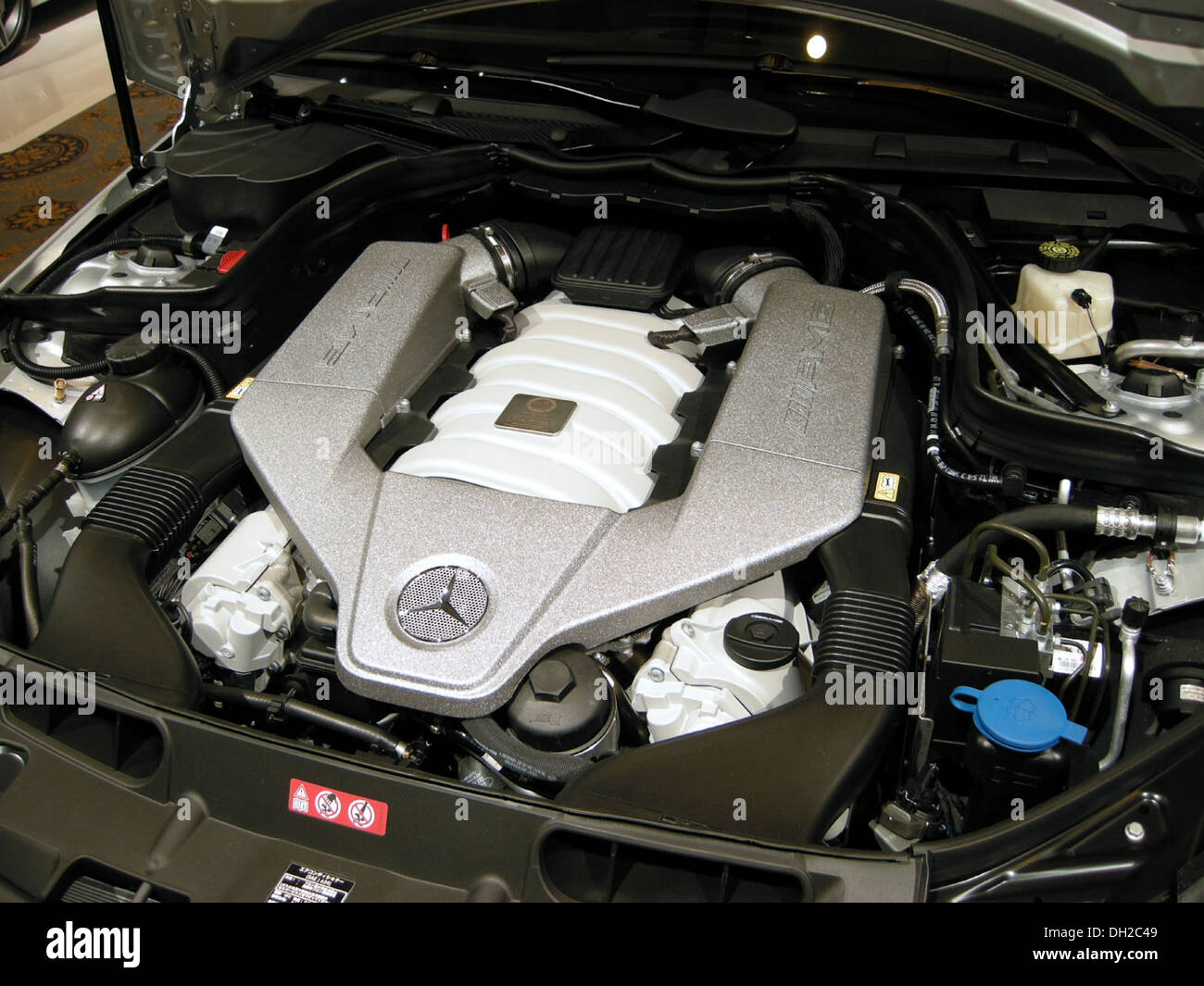 Mercedes-Benz M156 Engine 01 Stock Photo