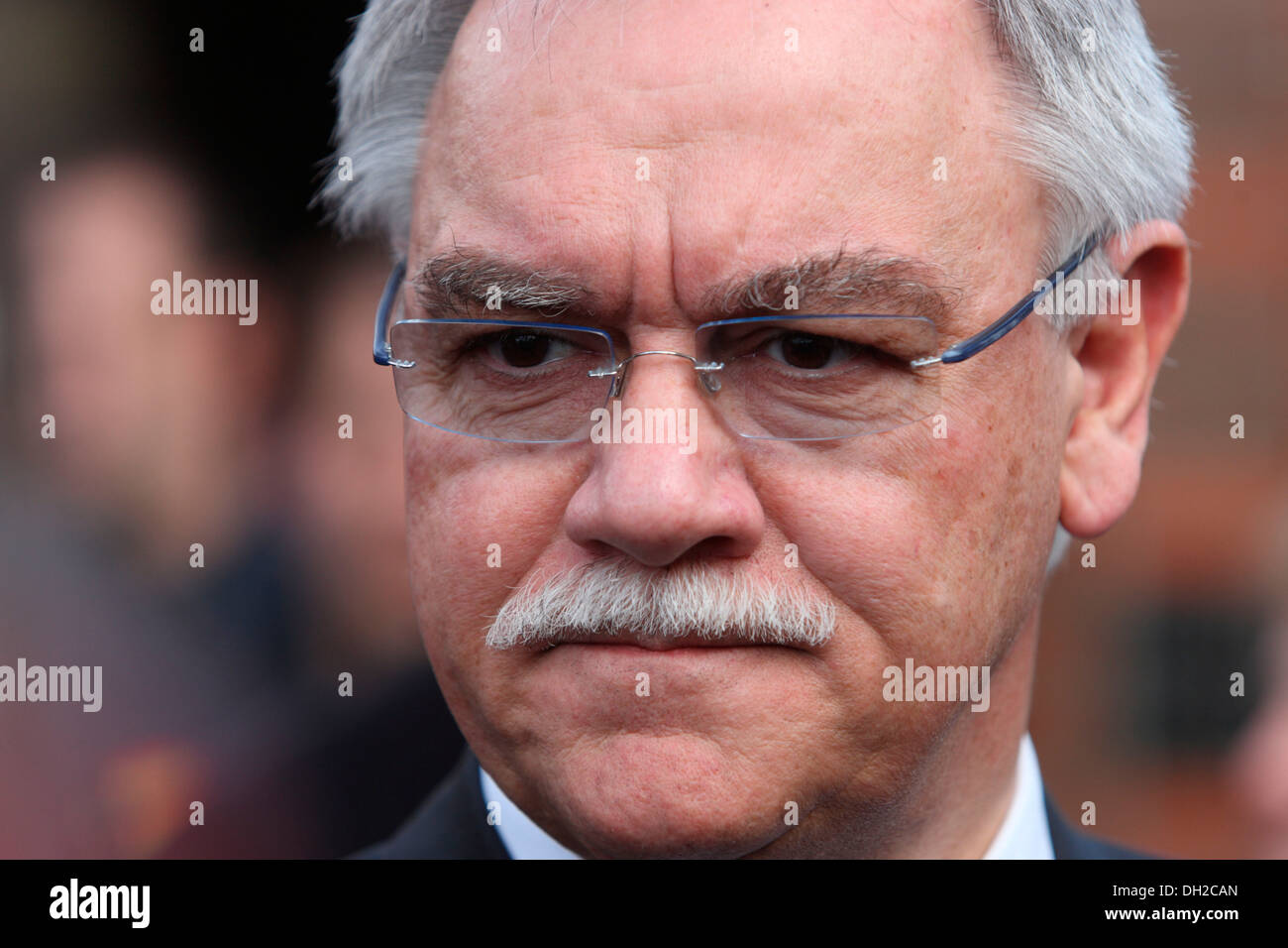 Karl Peter Bruch, Interior Minister of Rhineland-Palatinate, Lautzenhausen, Rhineland-Palatinate Stock Photo