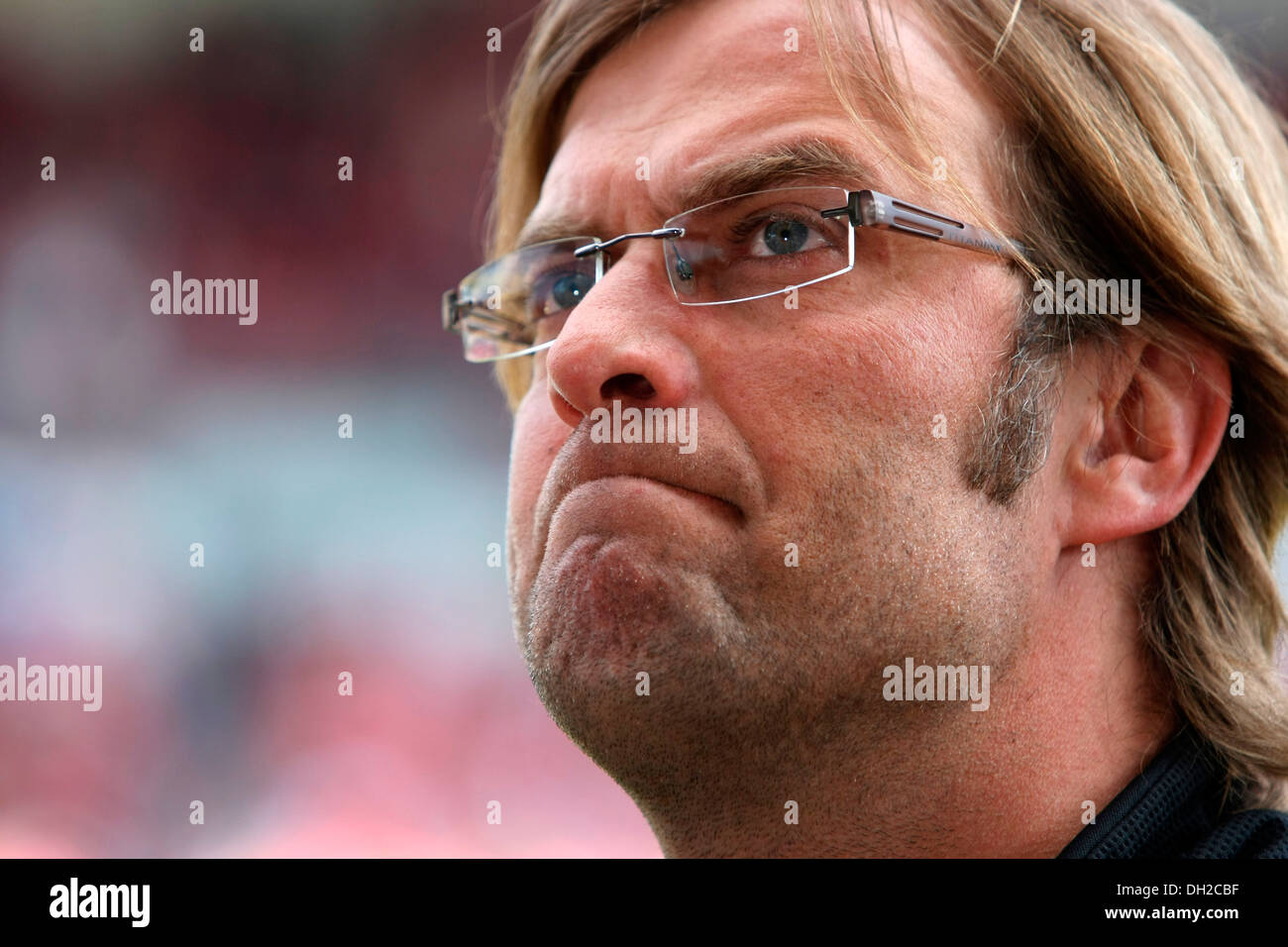 Juergen Klopp, coach of the German Bundesliga soccer team Borussia Dortmund, Mainz, Rhineland-Palatinate Stock Photo