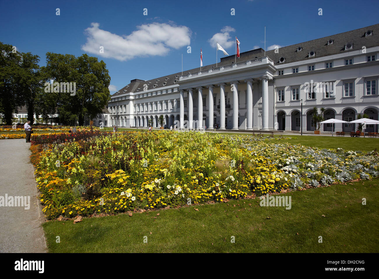The Electoral Palace in Koblenz, Rhineland-Palatinate Stock Photo