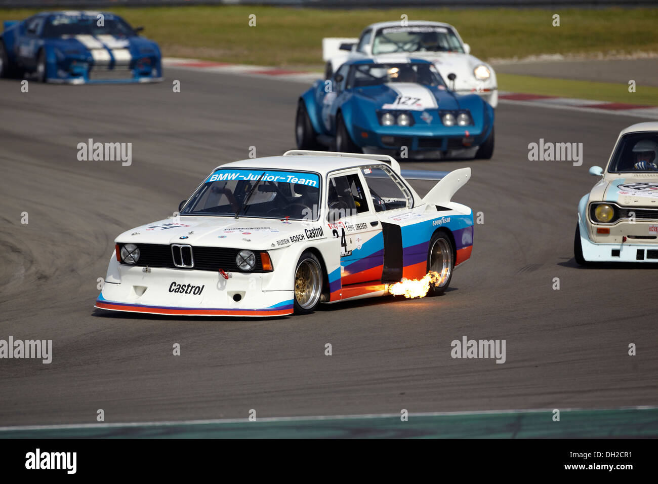 BMW 320, AVD Oldtimer-Grand-Prix 2012, Nurburgring race track, Nuerburg, Rhineland-Palatinate Stock Photo