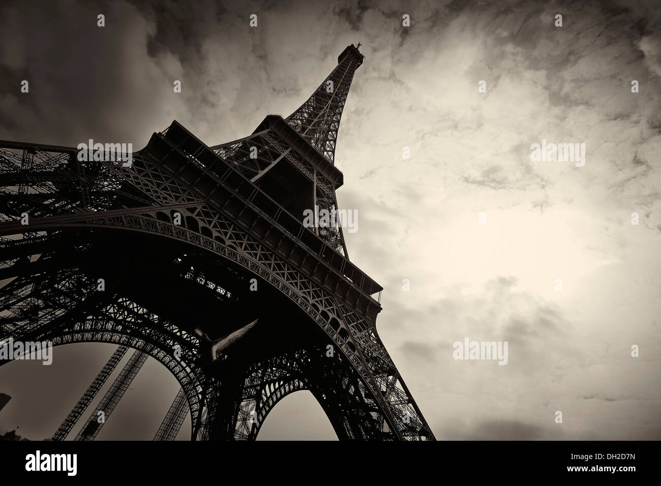 Eiffel Tower, Paris, France Stock Photo