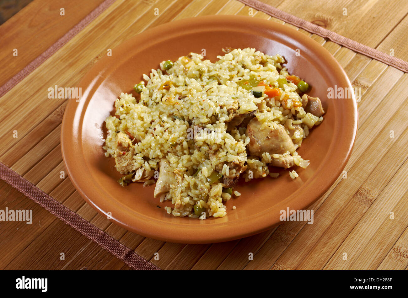 chicken l pilaf Stock Photo - Alamy