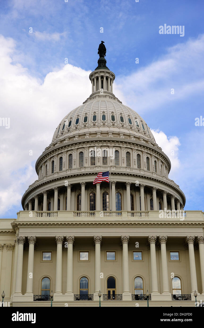 The United State Capital Building in Washington D.C. Stock Photo