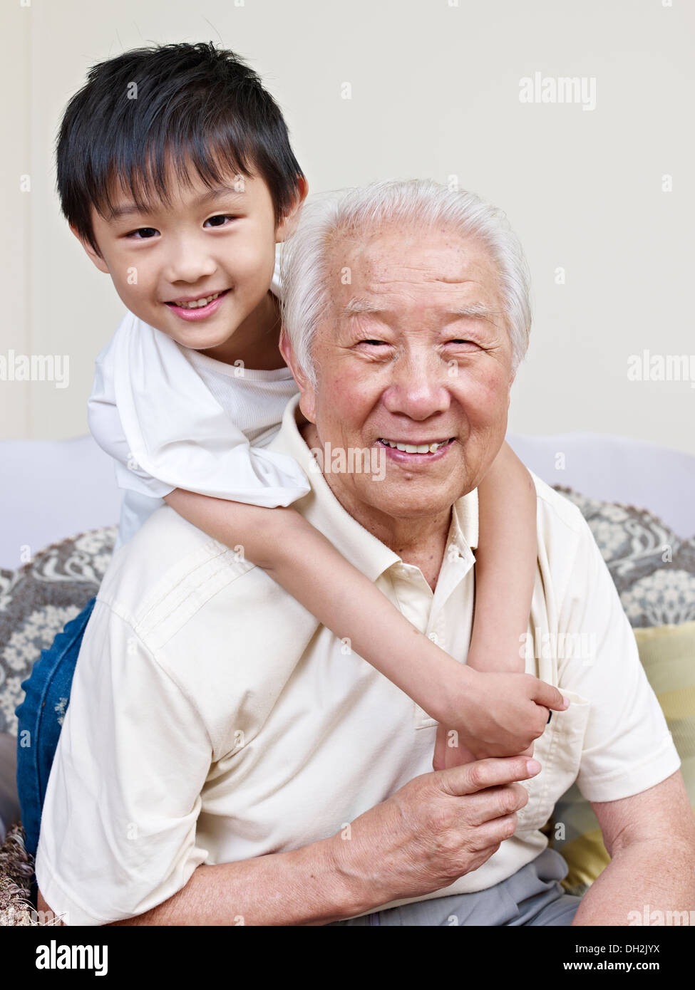 Grandparent and grandson hi res stock photography and images Alamy