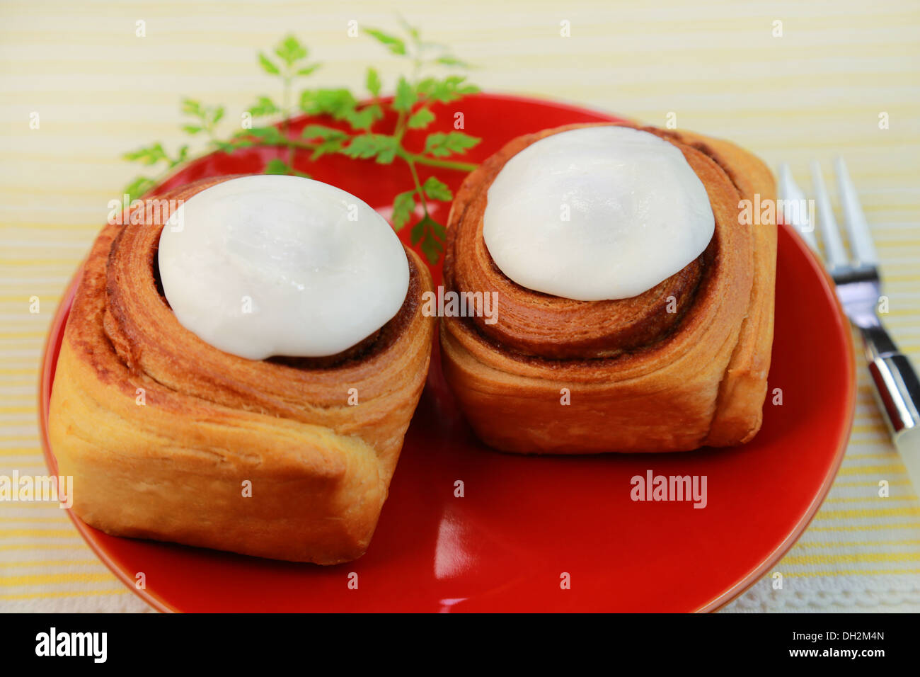 Cinnamon rolls Stock Photo