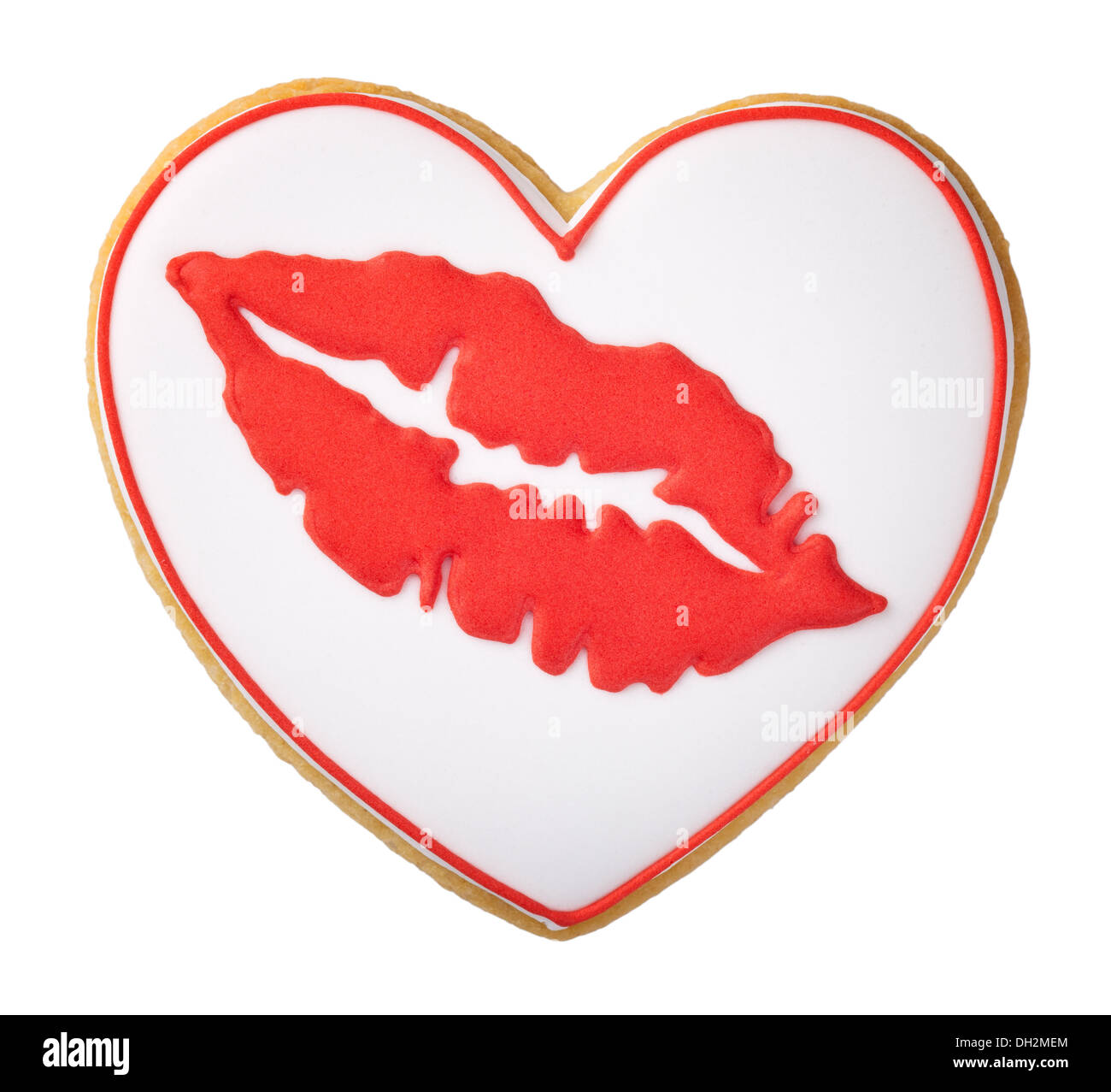 Kiss lips red love hi-res stock photography and images - Alamy