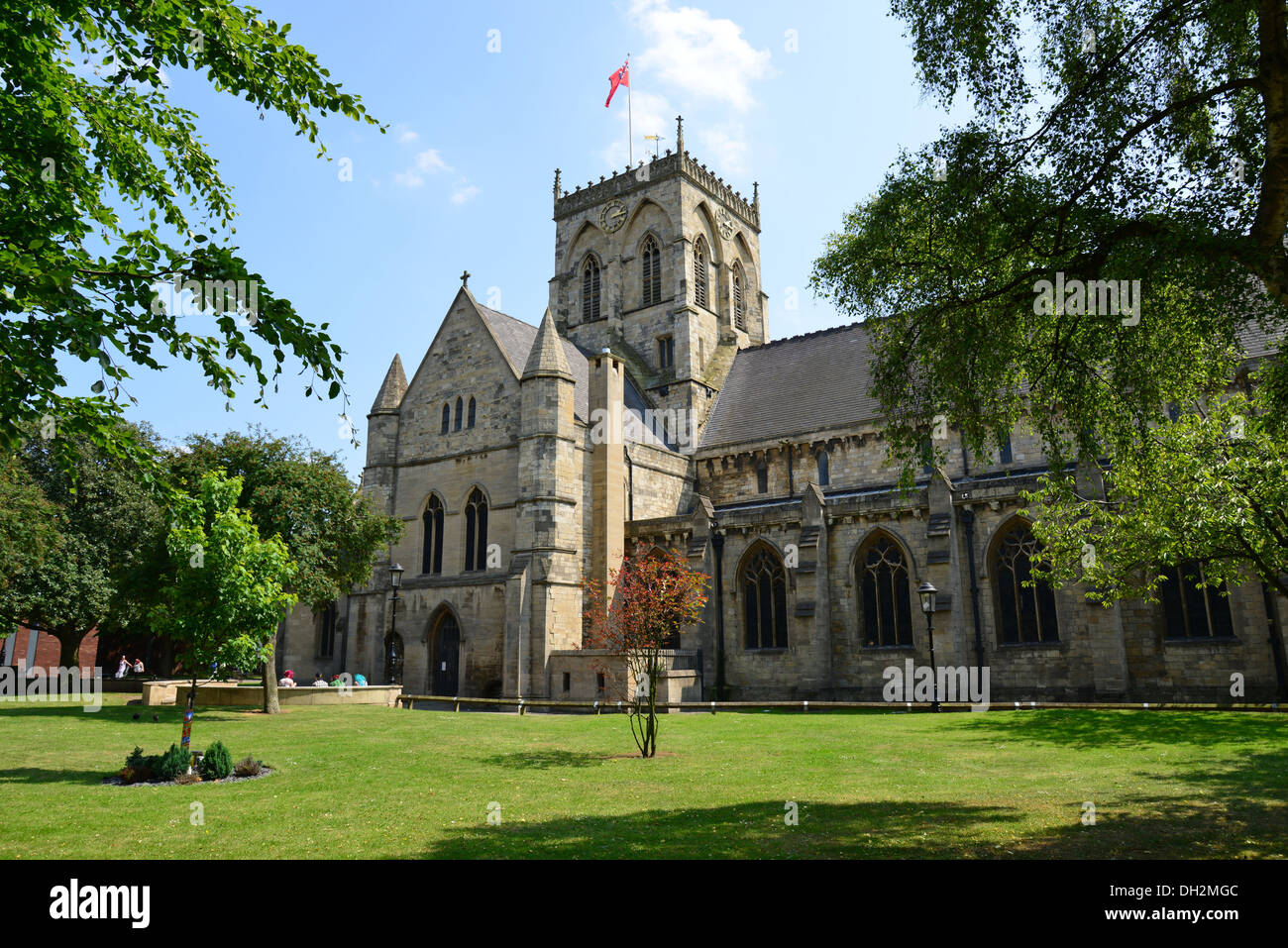 St James' Church, St James' Square, Grimsby, Lincolnshire, England, United Kingdom Stock Photo