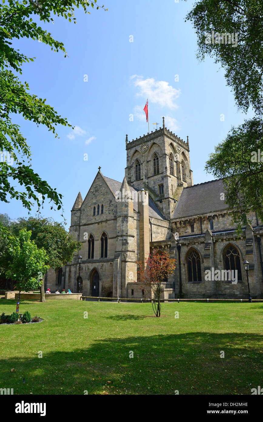 St James' Church, St James' Square, Grimsby, Lincolnshire, England, United Kingdom Stock Photo
