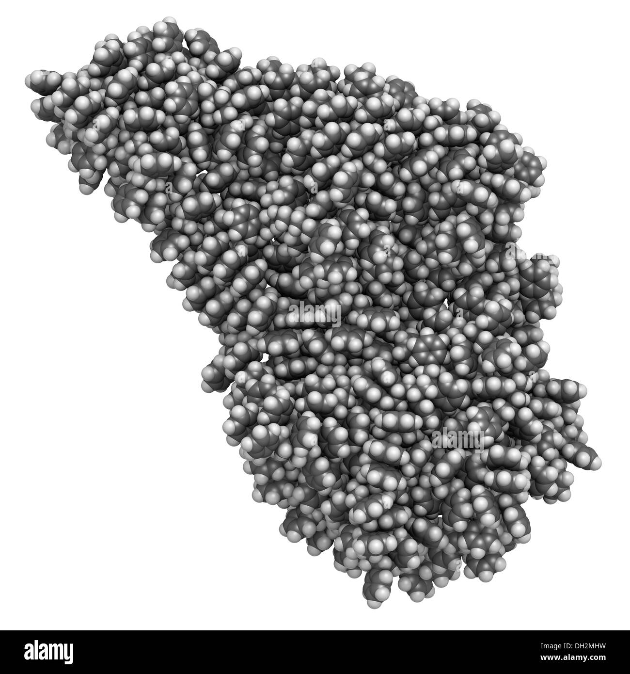 Polystyrene (PS) plastic, chemical structure Stock Photo Alamy
