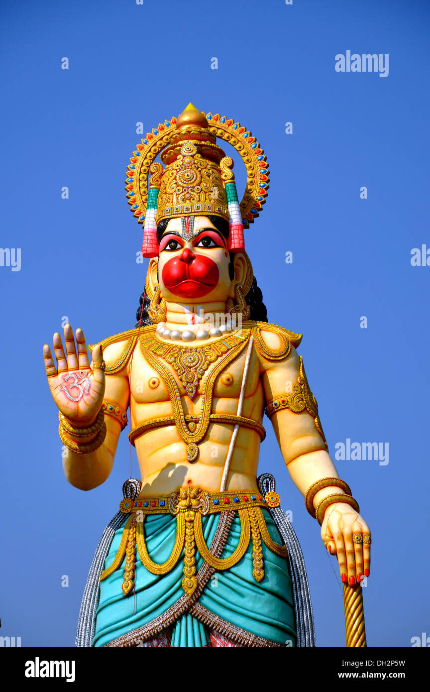lord hanuman rajahmundry andhra pradesh India Stock Photo - Alamy