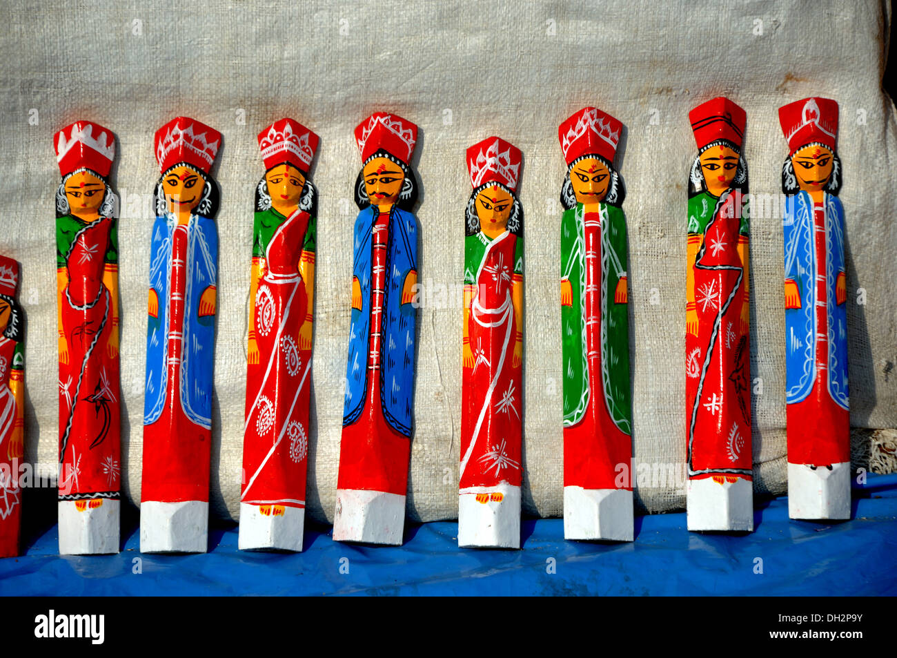 wooden indian dolls