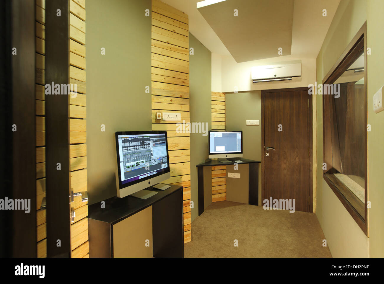 Sound recording studio in Mumbai Maharashtra India Asia Stock Photo Alamy