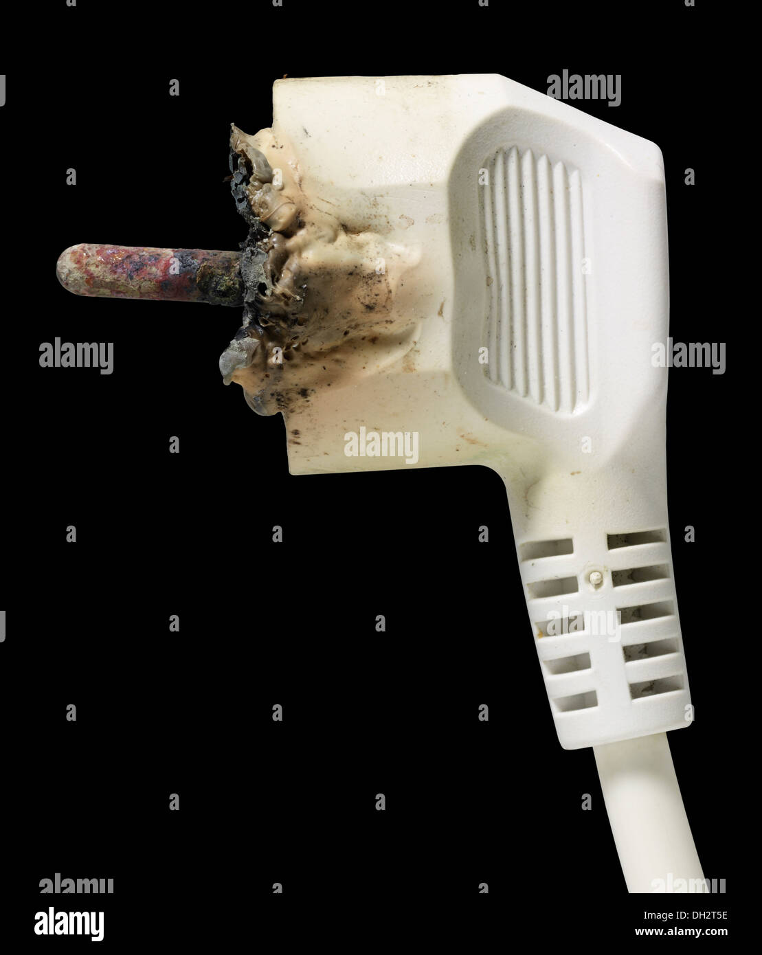 Burnt electrical plug hires stock photography and images Alamy