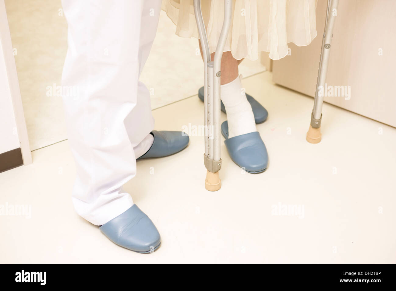 Japanese crutch hires stock photography and images Alamy