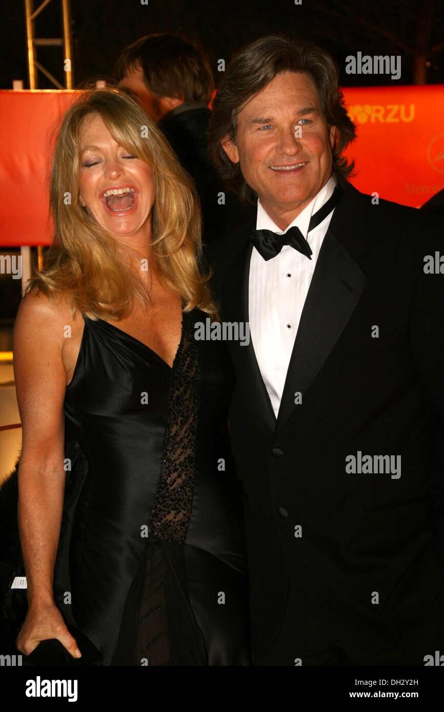 Goldie Hawn and Kurt Russel at the awarding ceremony of the Golden Camera 2005 in Berlin. Stock Photo