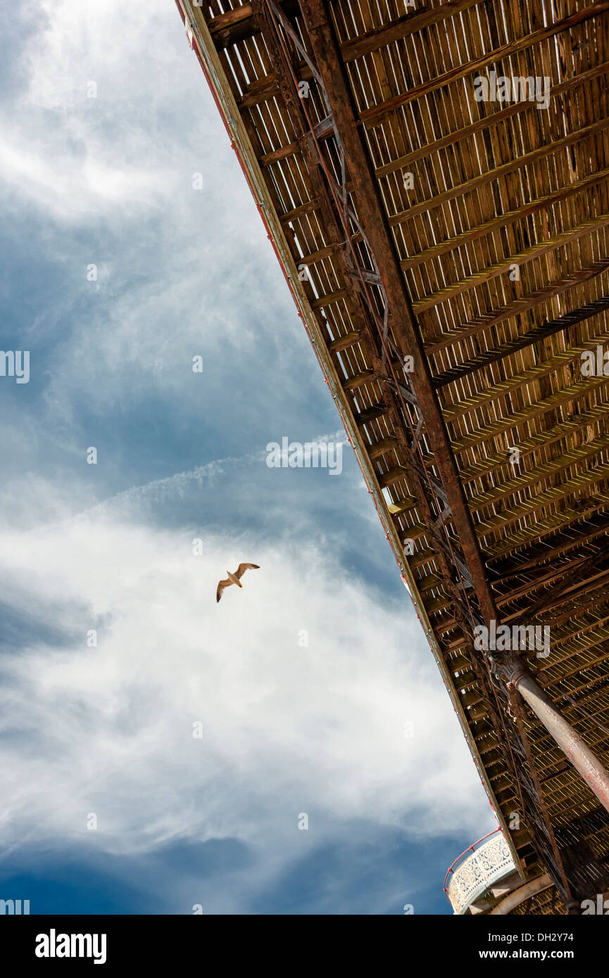 Victoria Pier-Old Colwyn Stock Photo
