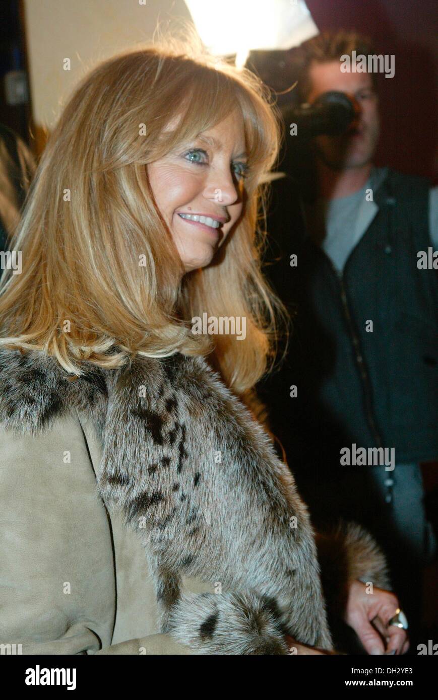 Goldie Hawn at the presentation event of her new film 