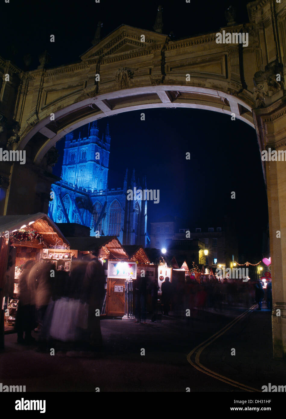 Bath Spa Christmas Markets Stock Photo - Alamy