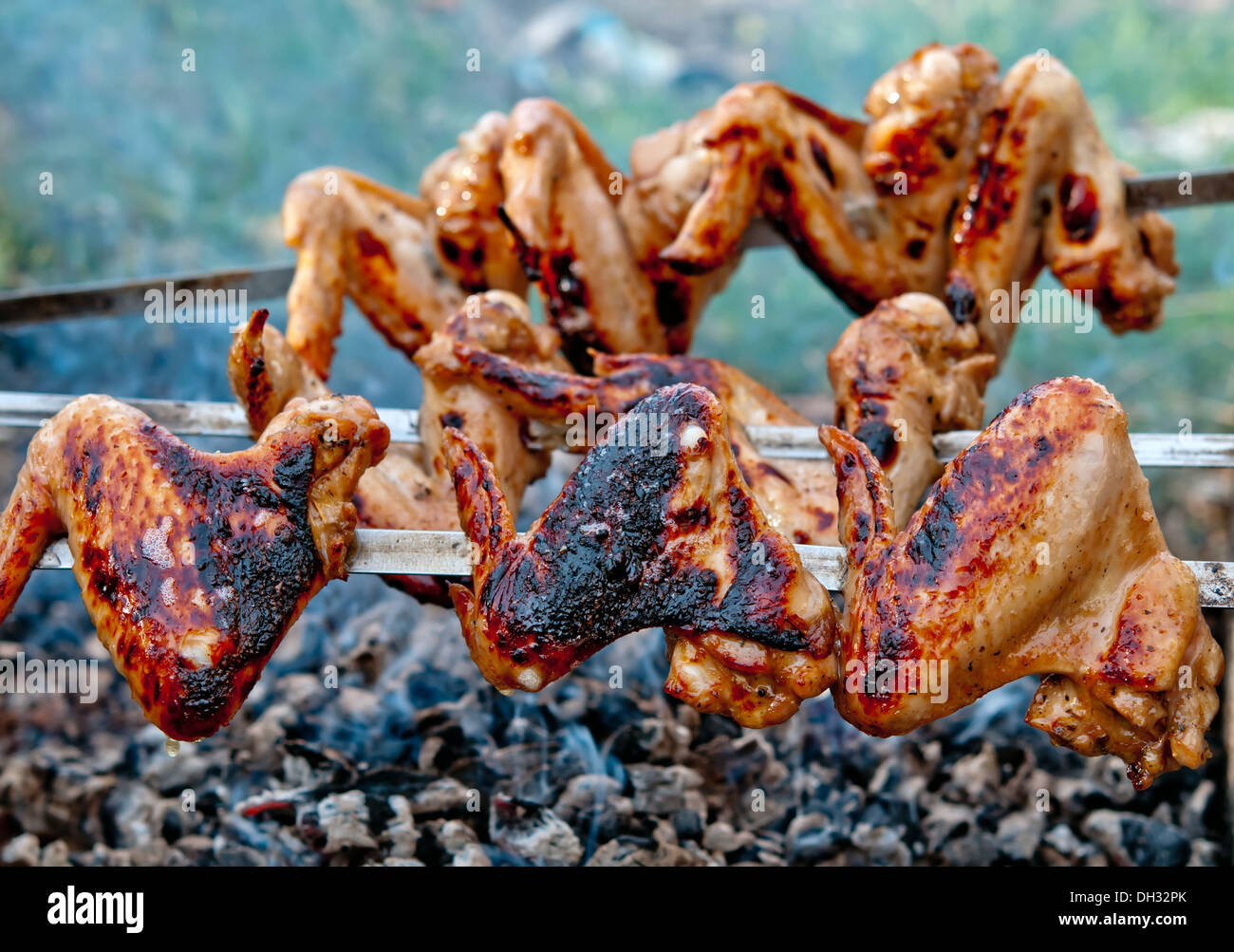 Fried Chicken Wings (Thai style Stock Photo - Alamy