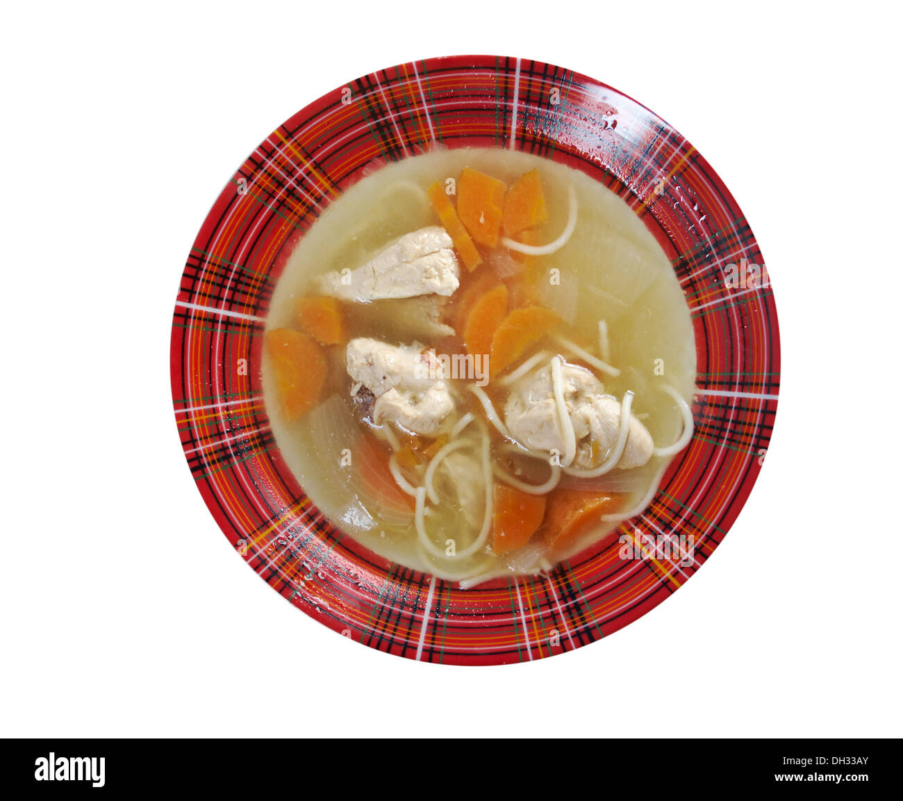 Chicken homemade soup Stock Photo - Alamy