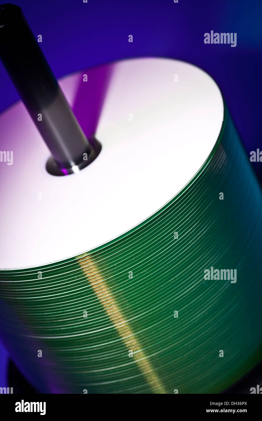 Spindle of burnable printable CDs Inventory Picture: 62151458 picture regarding Printable Cds named Spindle of burnable printable CDs Inventory Image: 62151458