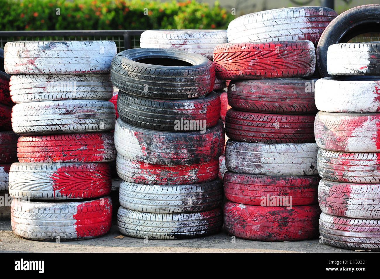 Old tires Stock Photo