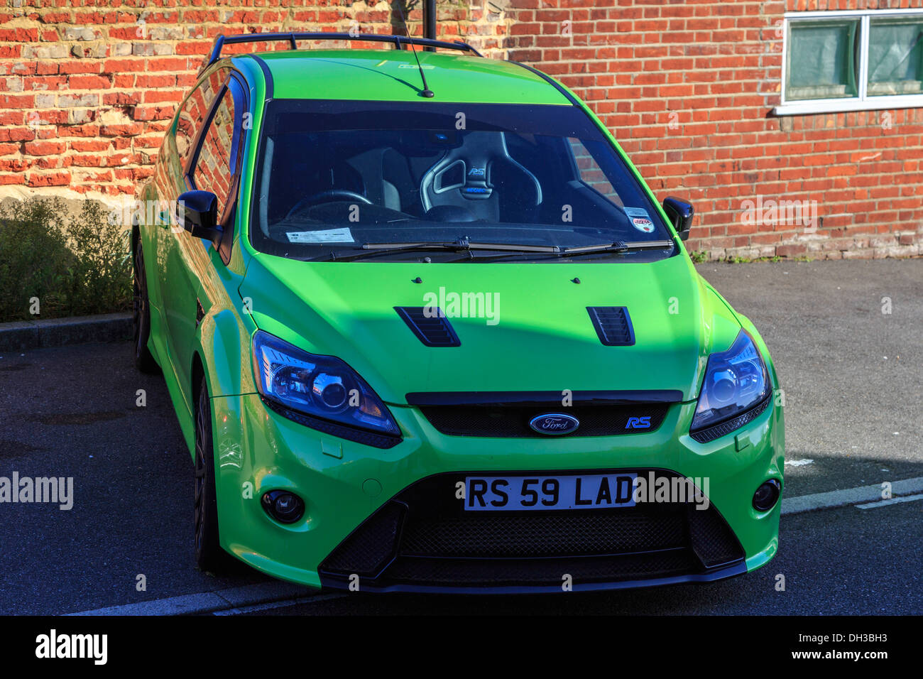 Boy racer and car hi res stock photography and images Alamy