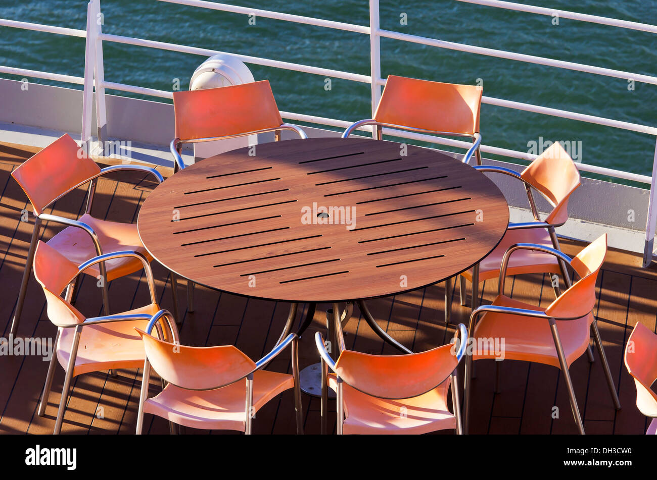 Chairs on cruise ship deck hires stock photography and images Alamy