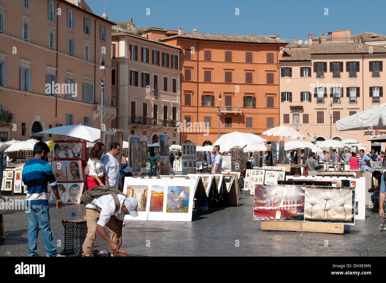 SALE!!! 絵 Piazza Navona ローマ、イタリア Giovanni Battista Piranesi | The Piazza Navona, Rome, above