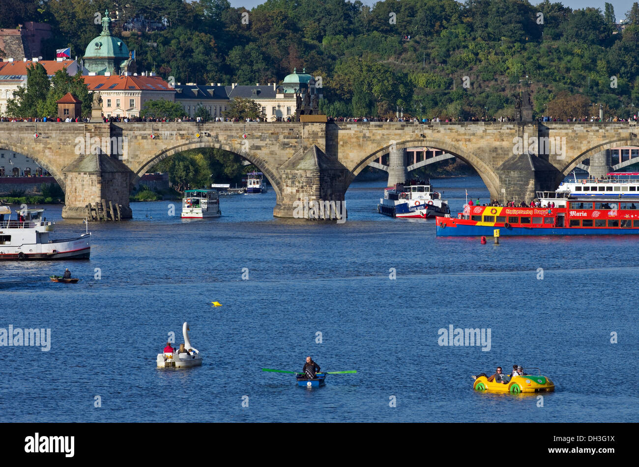 The capital city of Prague Czech Republic Stock Photo