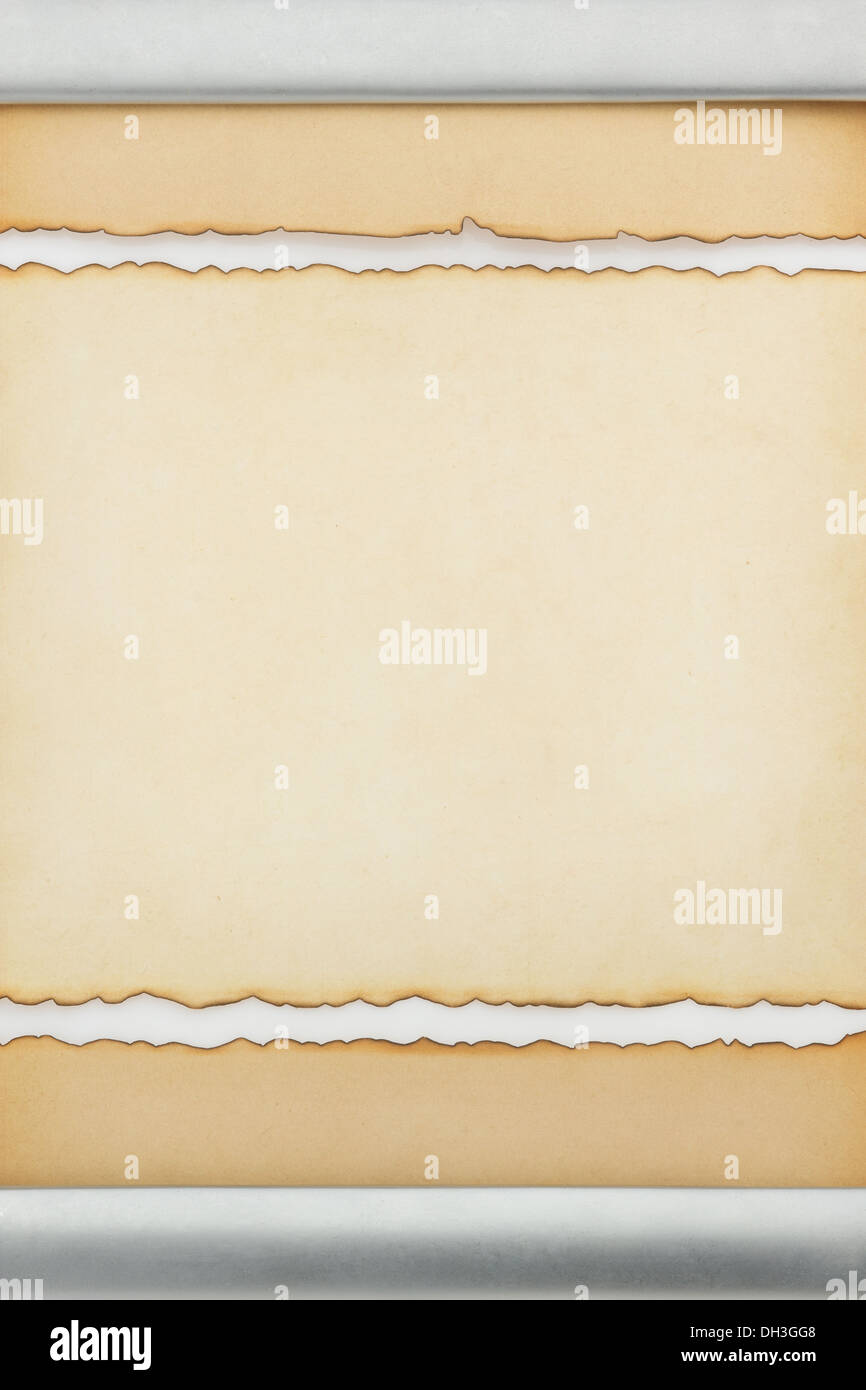 aged paper texture isolated on white background Stock Photo - Alamy