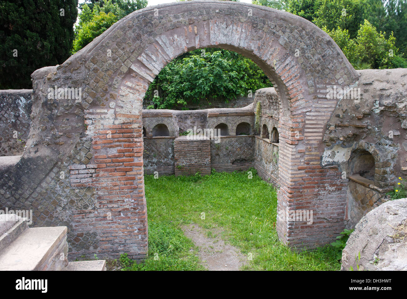 ancient, archeologic, Europa, Italy, Latium, Lazio, Ostia antica ...
