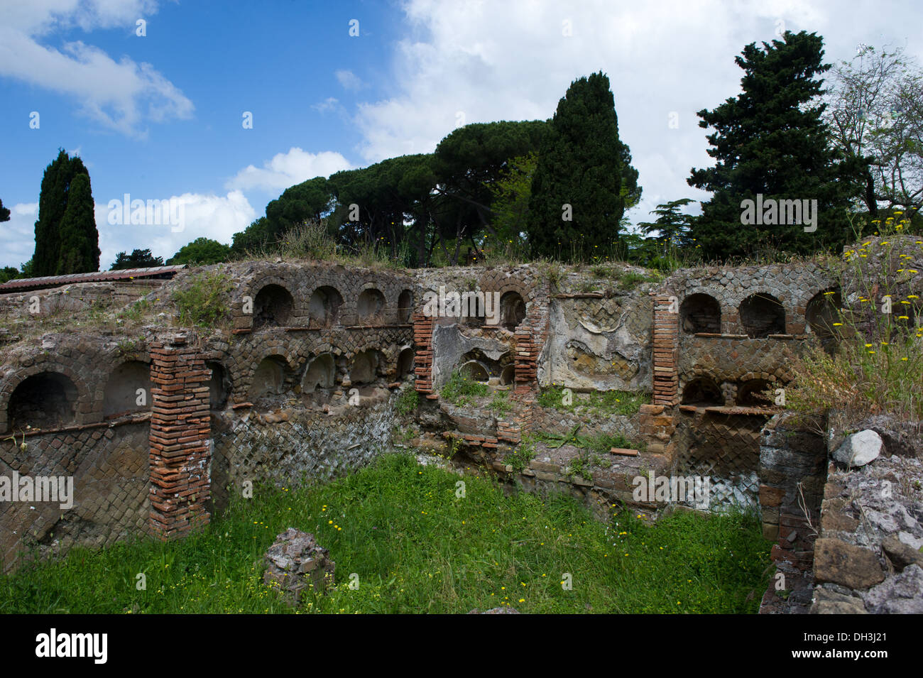ancient, archeologic, Europa, Italy, Latium, Lazio, Ostia antica ...