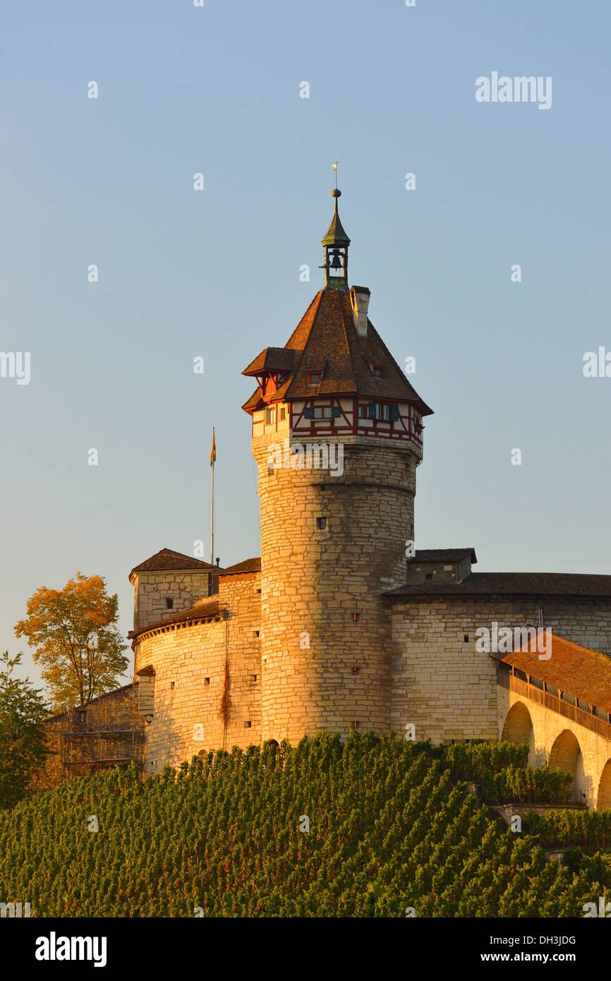 Munot Fortress, Altstadt Schaffhausen, Schaffhausen, Canton of Schaffhausen, Switzerland Stock Photo