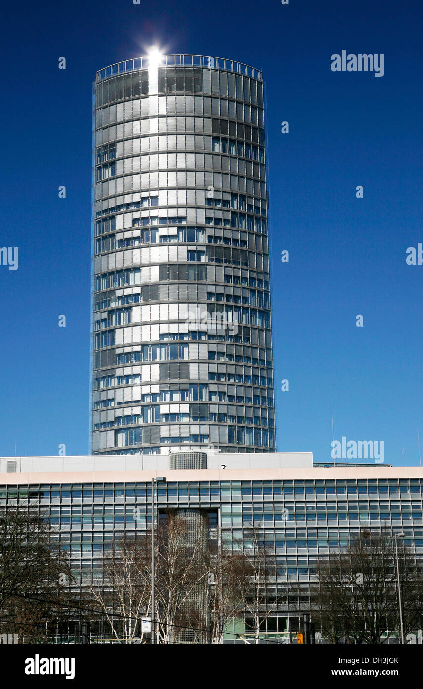 KoelnTriangle tower, LVR Tower, Koeln-Deutz, Cologne, North Rhine-Westphalia Stock Photo