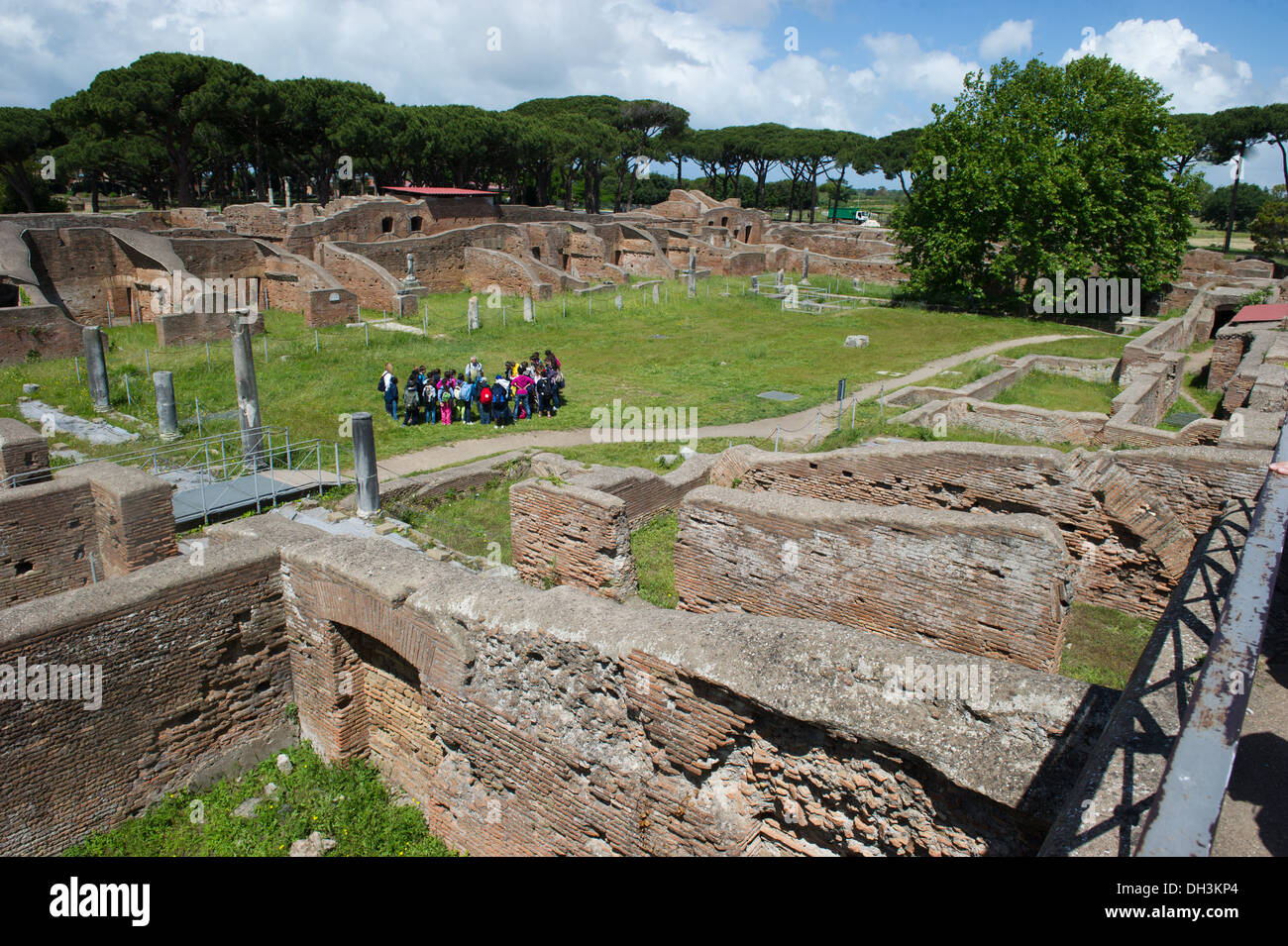 ancient, archeologic, Europa, Italy, Latium, Lazio, Ostia antica ...