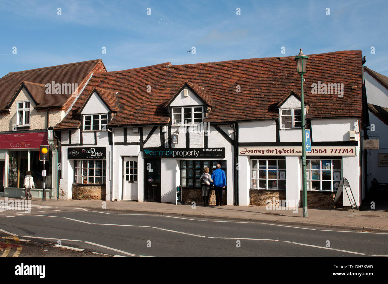 High Street, Knowle, West Midlands, England, UK Stock Photo Alamy