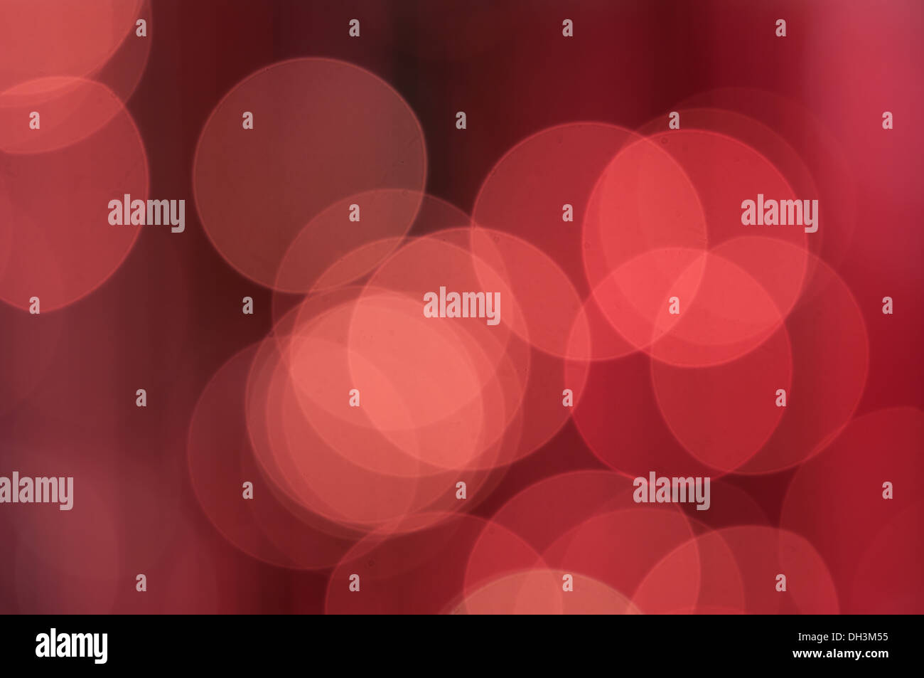 Many colored and blurred lights. Stock Photo