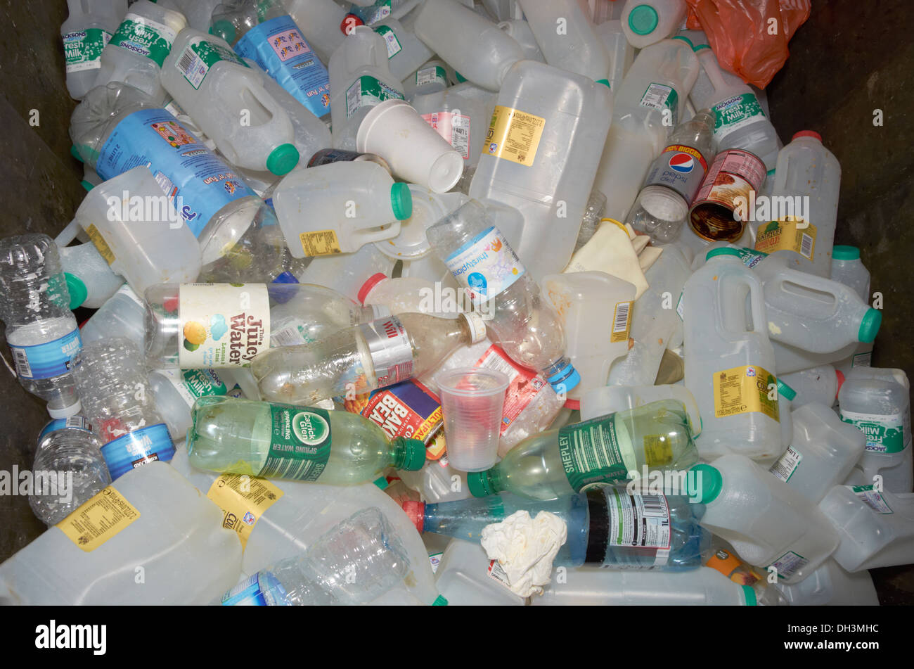 Reuse plastic milk bottles hires stock photography and images Alamy